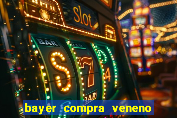 bayer compra veneno de cobra